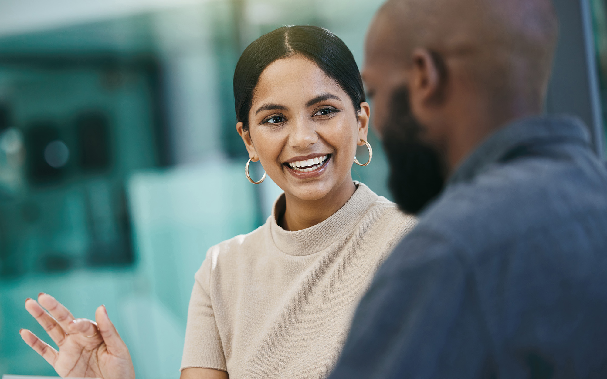Shot Of A Businesswoman Having A Meeting
